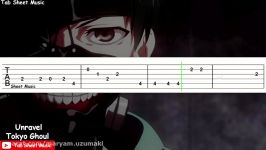 Tokyo Ghoul  Unravel Acoustic Guitar Tutorial