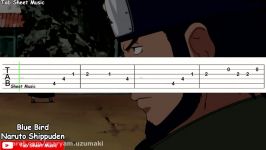 Naruto Shippuden OP 3  Blue Bird Guitar Tutorial