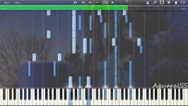 Synthesia Nagi No Asukara  OPED Medley Piano Tutorial + DPS