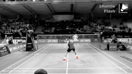 Lee Chong Wei  Super FOOTWORK step by step breakdown in Slow Motion