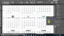 How To Create or Design A Calendar In InDesign CCCS6CS5