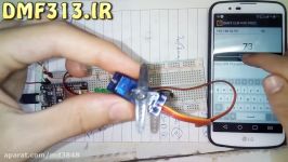 پروژه کنترل Servo Motor اندروید ESP8266 NODEMCU