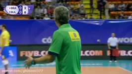 Brazil v Bulgaria highlights  FIVB World League