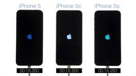 تست سرعت بوت iPhone 5 iPhone 5c iPhone 5s