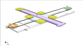 Controlling two linear motions of an object 1b