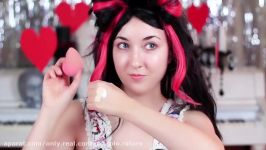 Lizzie Hearts Ever After High Makeup Tutorial