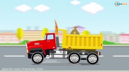 The Truck and The Excavator  Kids Cars Cartoons  Trucks for children  Construction Cartoon