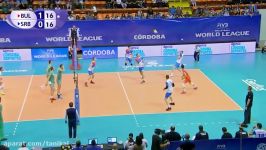 Bulgaria v Serbia highlights  FIVB World League