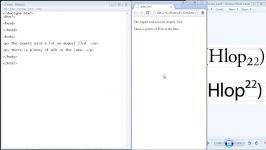 HTML Tutorial for Beginners  24  sup and sub elements
