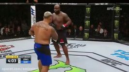 UFC NIGHT 110 مبارزه کامل مارک هانت vs دریک لوئیس 2017