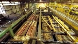 Logs to Lumber  An aerial journey through the sawmill