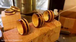 Make Wood Rings on the Drillpress