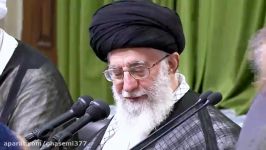 شعرخوانی کیومرث عباسی قصری در حضور خامنه ای  1396.03.20