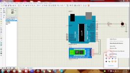 Proteus Simulation for Bluetooth Module