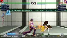 King of Fighters XIV Venessa Combo