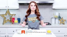 WONDER WOMAN COOKIES Dairy Free  NERDY NUMMIES