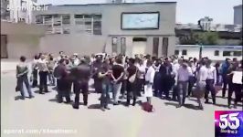 تجمع کارکنان مترو در اعتراض به مدیریت متروی تهران