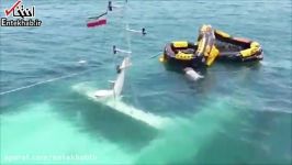 فیلم ویدئویی غرق شدن کشتی دنا