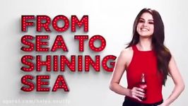 تبلیغ Selena Gomez برأى coca cola