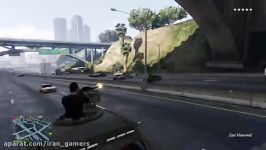 لحظات شاد همراه دوستان در GTA Online طنز