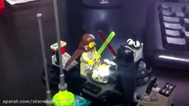 Custom Lego Figure Qui Gon Jinn vs. Darth Maul