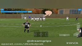 اموزش ضربه ازادdream league2017