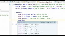 Android Studio Tutorial  69  Fragment Example