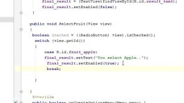 Android Studio Tutorial  12  Working with Radio Buttons