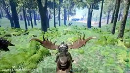 گیم پلی خودم Ark Survival Evolved شکار کمک گوزن 2