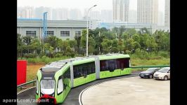 Autonomous Rail Rapid Transit  The Worlds First Railless Train Debuts In China