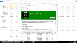 How to install the GTA 5 REDUX MOD