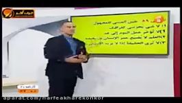 عربی کنکور موسسه حرف آخر مبحث مبنی مجهول