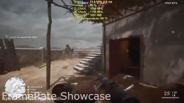 Battlefield 1  AMD RX 460  FRAME RATE 1080p