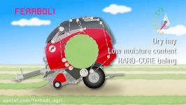 Feraboli Extreme round baler  Feraboli round baler soft core hard core system explanation