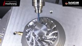 SolidCAM  Impeller fräsen