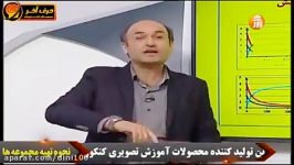 تدریس شیمی کنکور مبحث نمودار مول بر زمان  موسسه کنکور حرف آخر