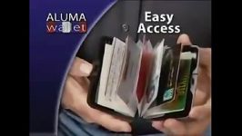 Aluma Wallet راه حل نگهداری آسان مطمئن کارتهای بانکی مدا