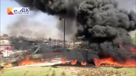انفجار مرگبار تانکر سوخت در میدان امام علی ع تبریز
