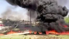 انفجار تانکر حامل گازوئیل در تبریز
