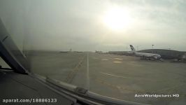 Cockpit View A340 TEHRAN  Imam Khomeini Intl Airport IKAOIIE Iran # Take off  RWY29R