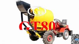 SD800 concrete mixer truck cement mixer concrete mixer machine self loading concrete mixer