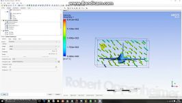 تحلیل جریان حول هواپیمای جنگنده توسط Fluent