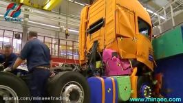 تست تصادف کشنده VOLVO FH12، تا حالا دیدید؟