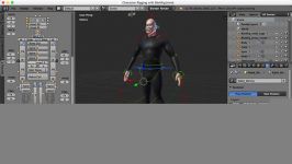 دانلود آموزش استفاده سیستم Rigging نرم افزار Blender