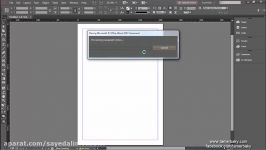 23 الدرس الثالث والعشرون إدراج النص من ملف وورد  InDesign CC 2015