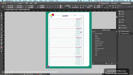 ٤٠  الدرس الأربعون  انشاء جدول المحتويات  InDesign CC 2015