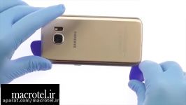 آموزش تعویض باتری Samsung Galaxy S7  ماکروتل