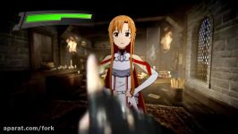 SWORD ART ONLINE BETA TEST VR GAMEPLAY MOVIE TALK WITH ASUNA V1