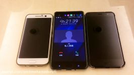 HTC 10 vs HTC U Ultra vs HTC U11 Rington Volume Test