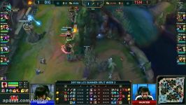 DIG vs TSM Highlights Game 3  NA LCS Week 2 Day 2 Summer 2017  Dignitas vs TSM G3